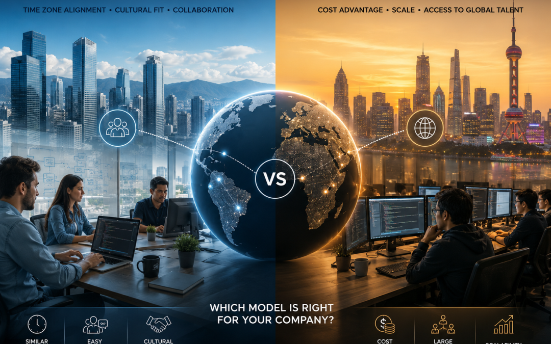 Nearshore vs. Offshore IT Staffing: Which Model Is Right for Your Company?