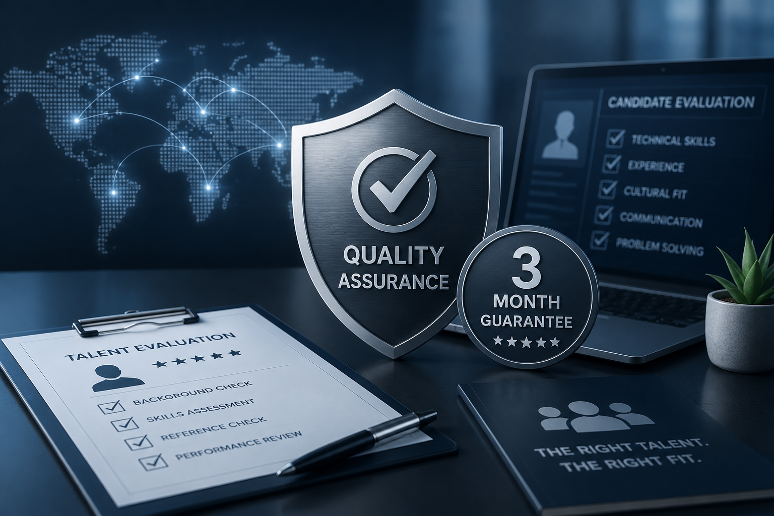 Quality assurance and candidate evaluation for technology talent