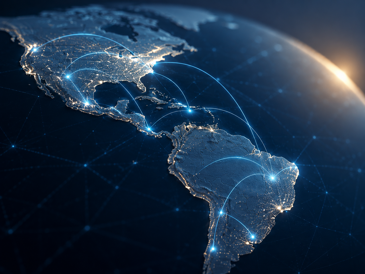 Technology talent network across the United States, Canada, and Latin America